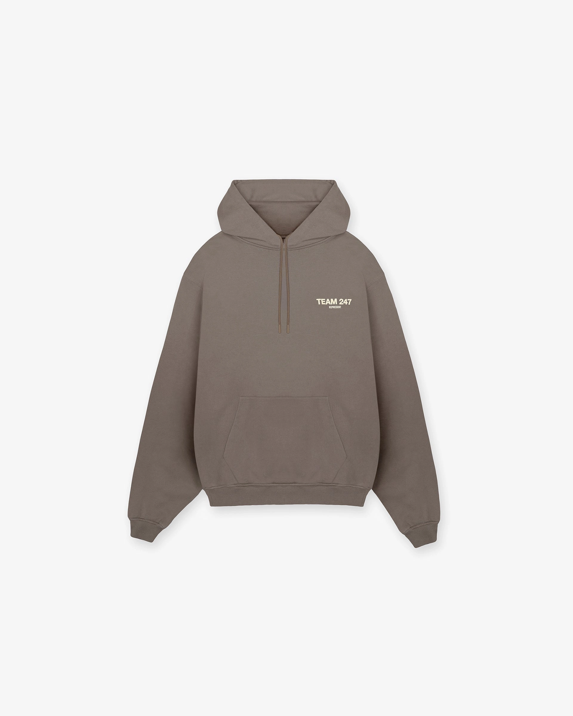 Niche style Team 247 Oversized Hoodie - Earth