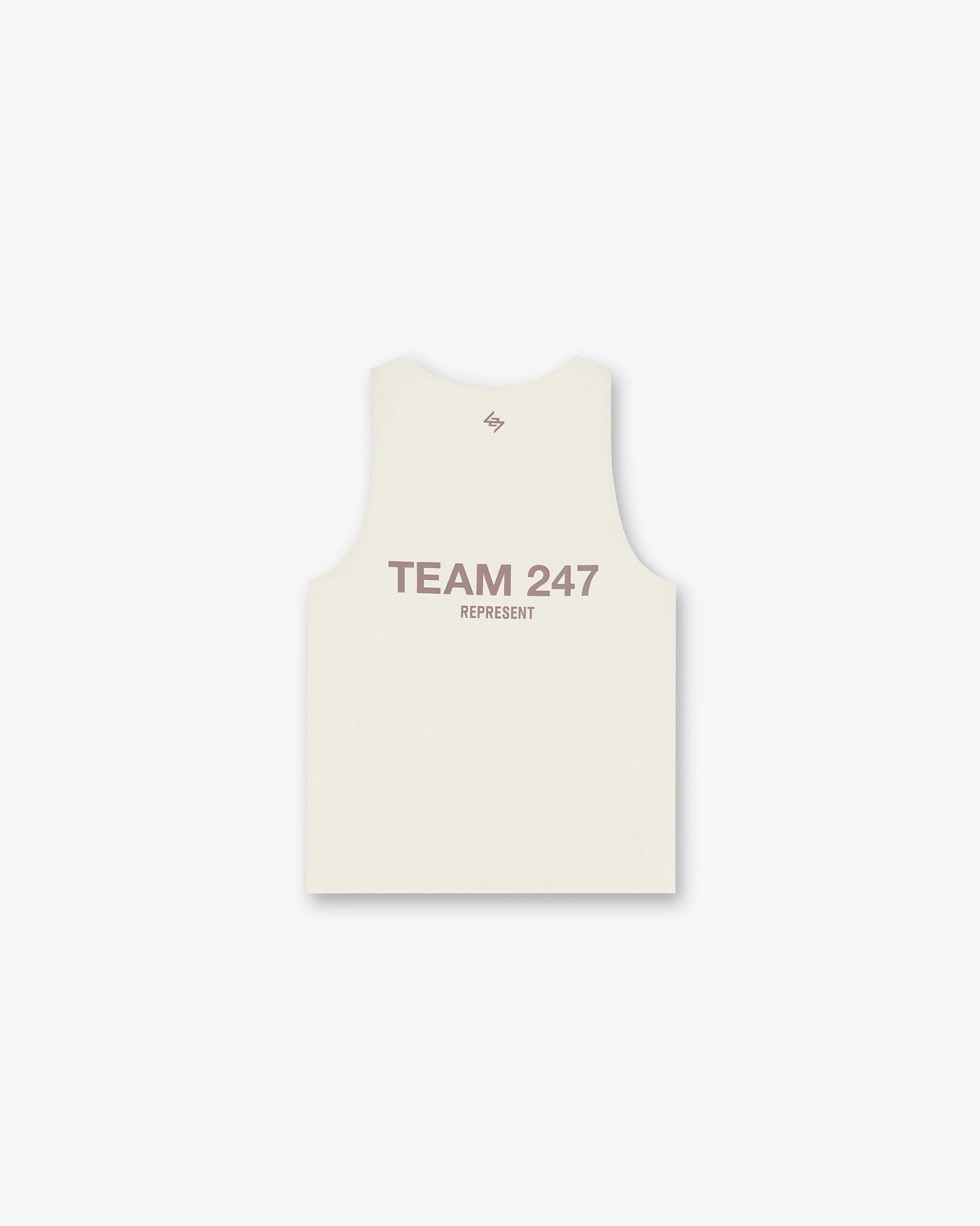 Team 247 Run Vest - Cream right size Sleeveless freedom