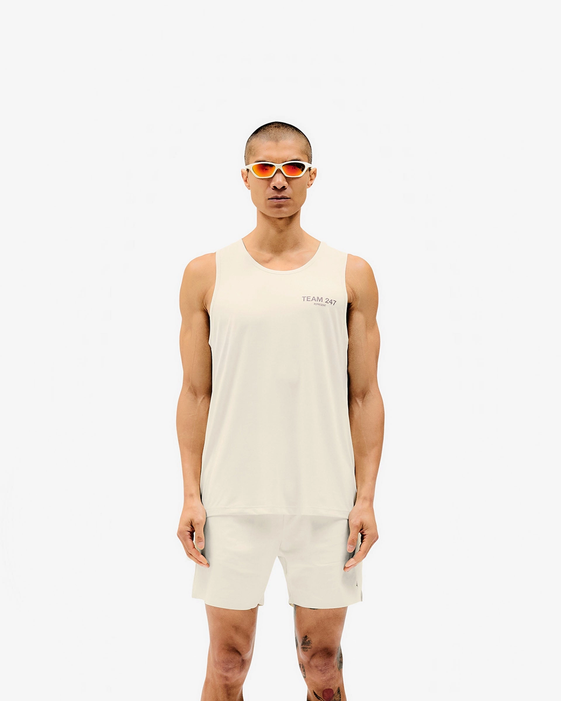 Subtle Details Team 247 Run Vest - Cream