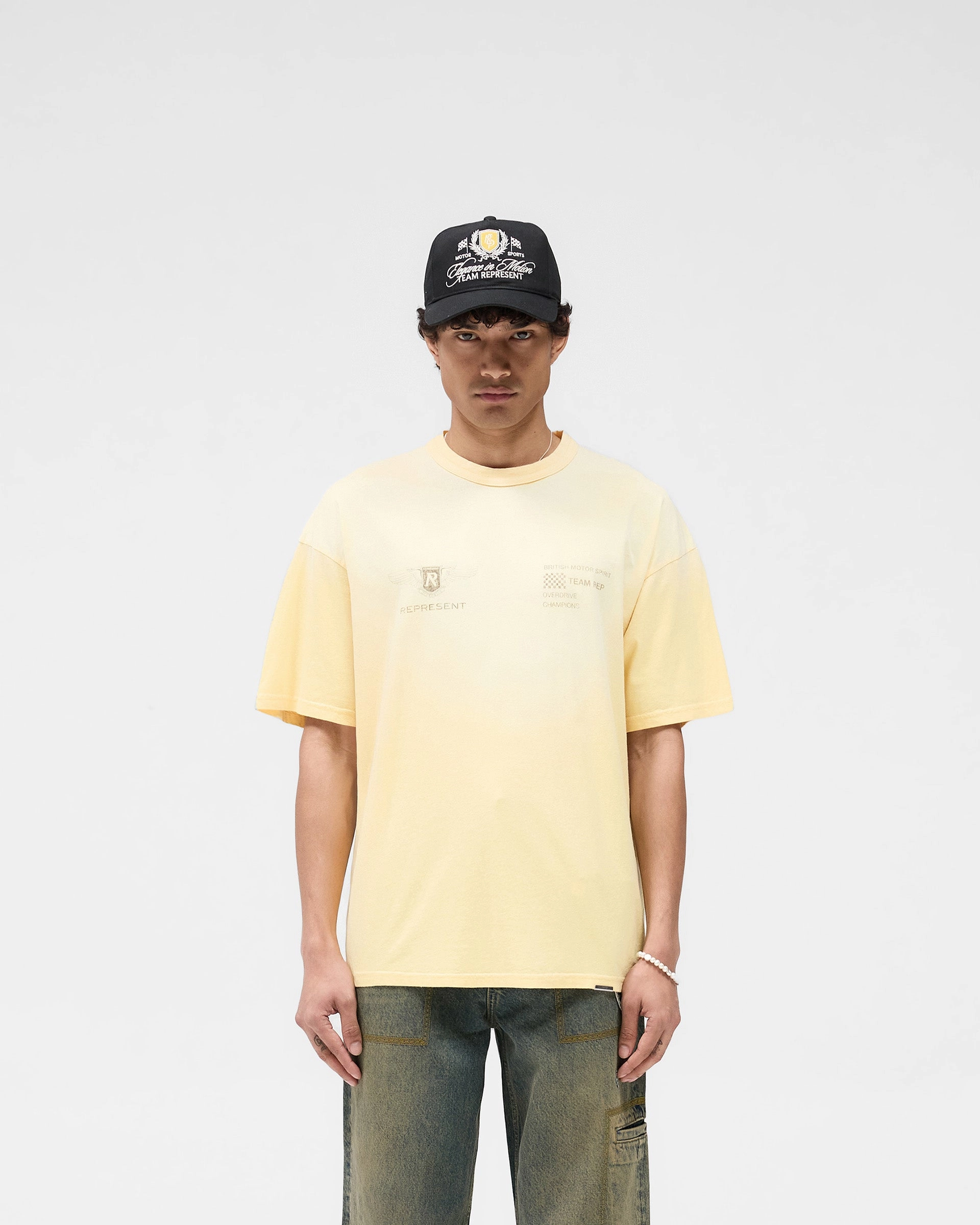 Layering Comfort Wear Team Rep T-Shirt - Light Yellow