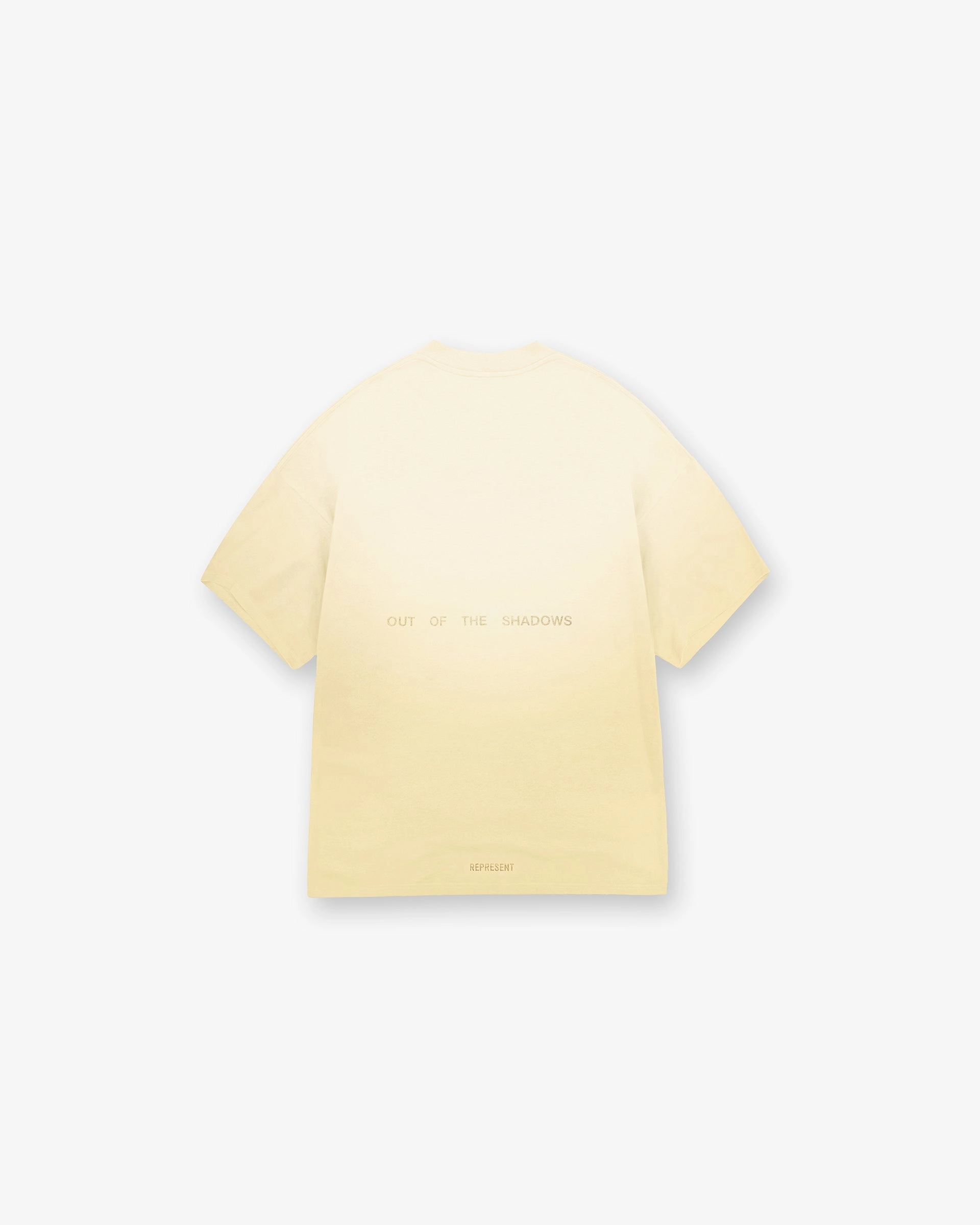 Friction Free Inner Lining Team Rep T-Shirt - Light Yellow