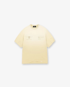 Team Rep T-Shirt - Light Yellow Long sleeved warmth