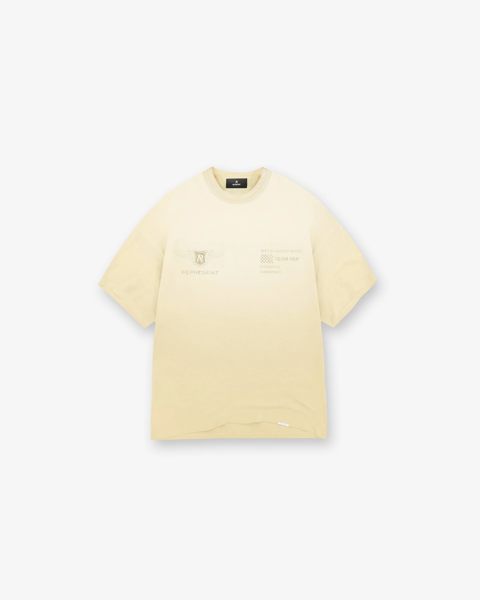 Team Rep T-Shirt - Light Yellow Long sleeved warmth
