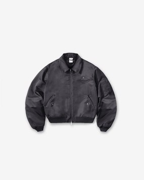 Durable Coating Soft Interior Brushing Represent X Puma Bomber - Dark Grey