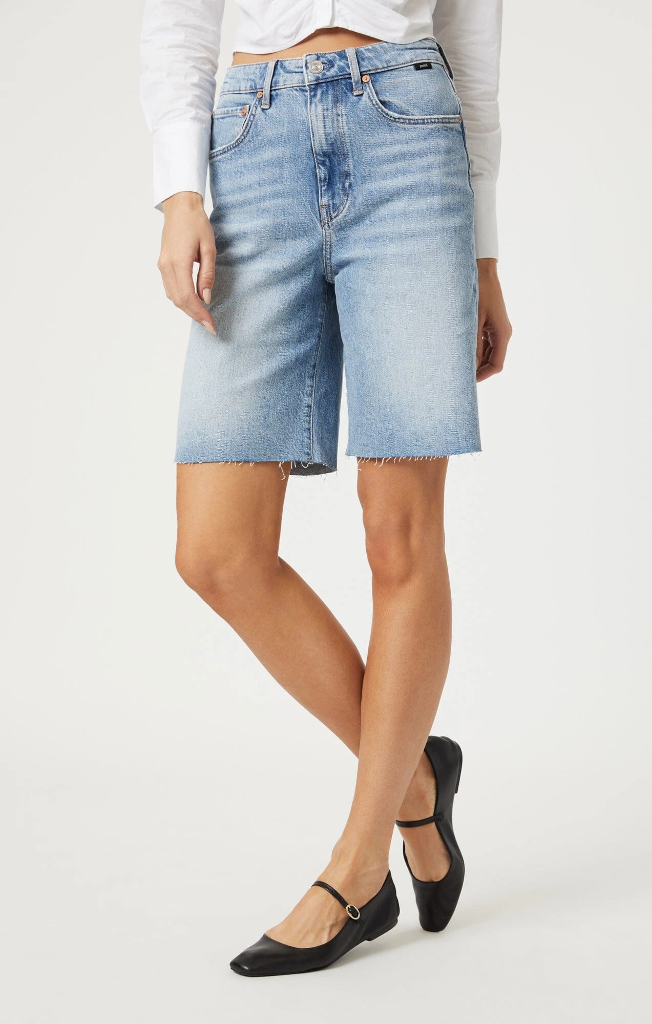 SELINA SHORTS IN LIGHT USED CLASSIC BLUE Golf shorts