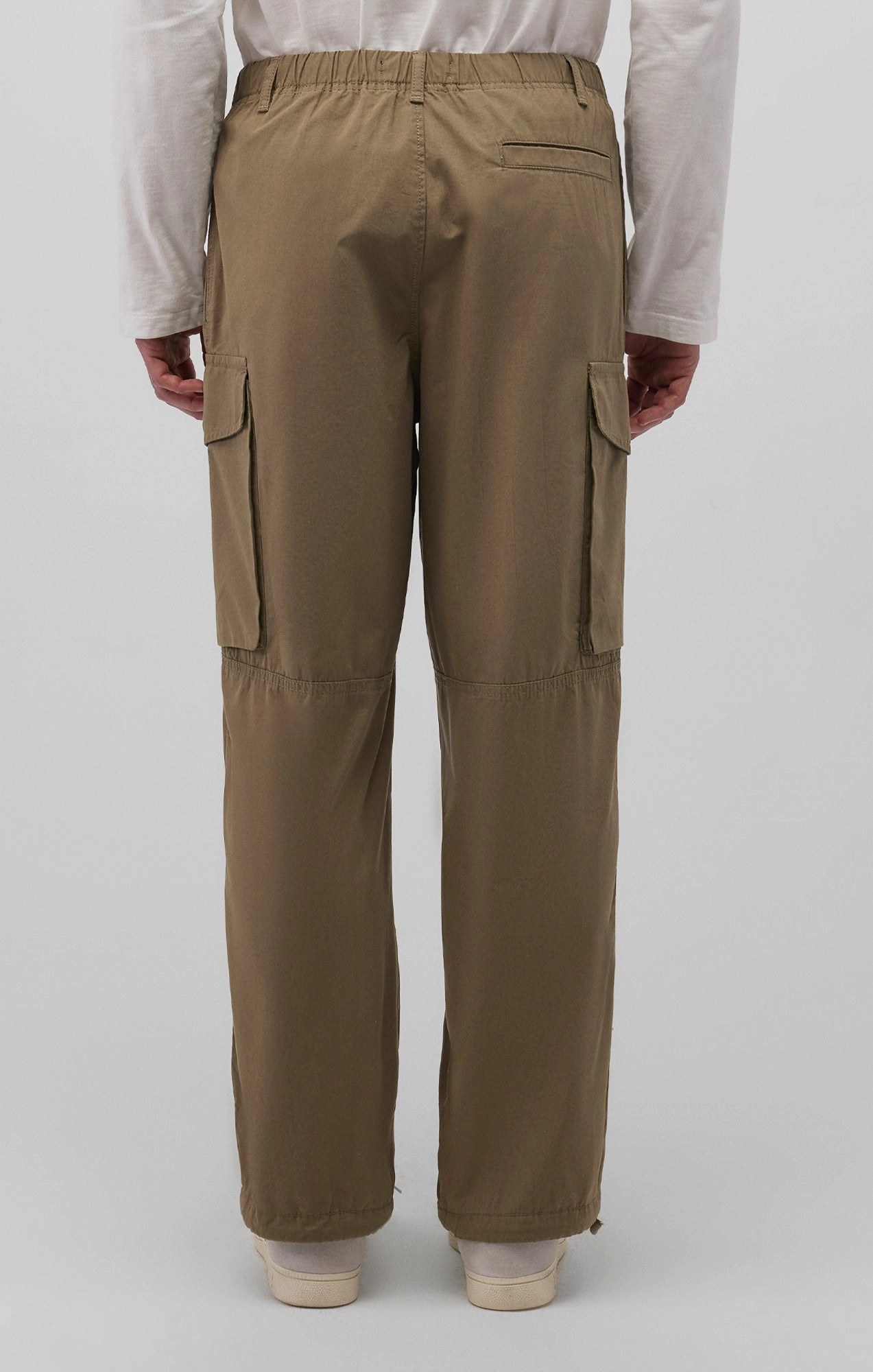 DOUBLE POCKET CARGO PANTS IN COVERT GREEN AbrasionGuardTape Functional Fashion