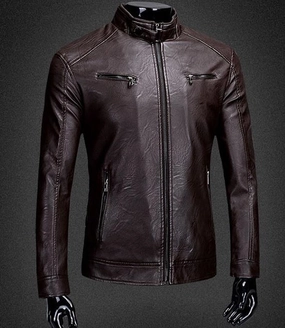 Weatherproof Barrier West Louis? Moto Sheepskin Leather Jacket