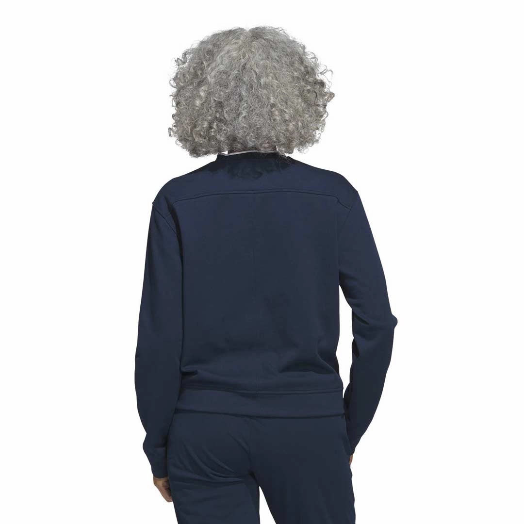 adidas - Women's Go-To Sweatshirt (HT1274) Water Resistant Design Compact Packability