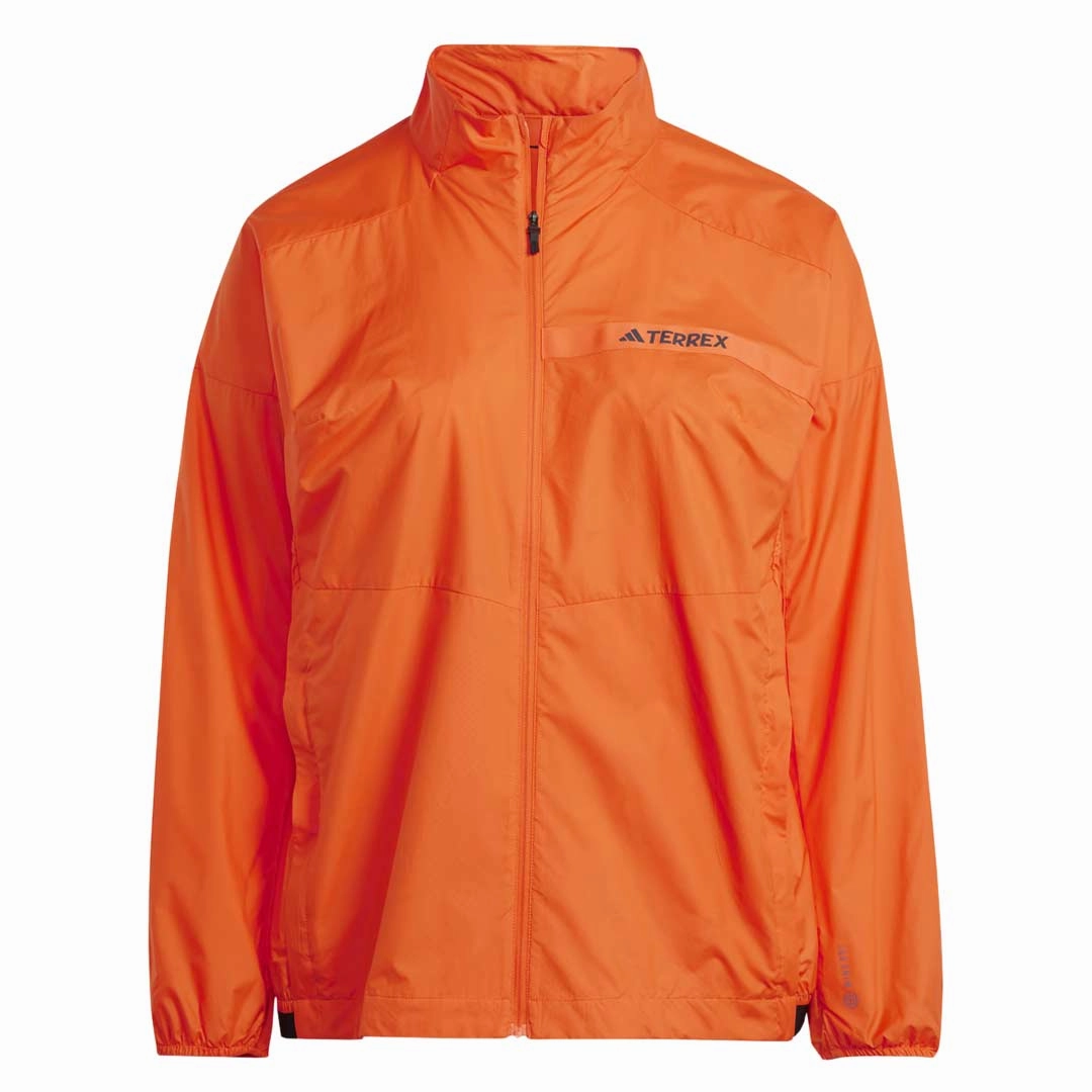 Transitional City Fit UV Protective Coating adidas - Women's Terrex Multi Windbreaker (Plus Size) (HZ1368)
