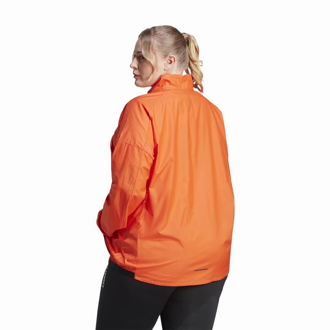 adidas - Women's Terrex Multi Windbreaker (Plus Size) (HZ1368) Airflow Optimization Flexible Fit Wear