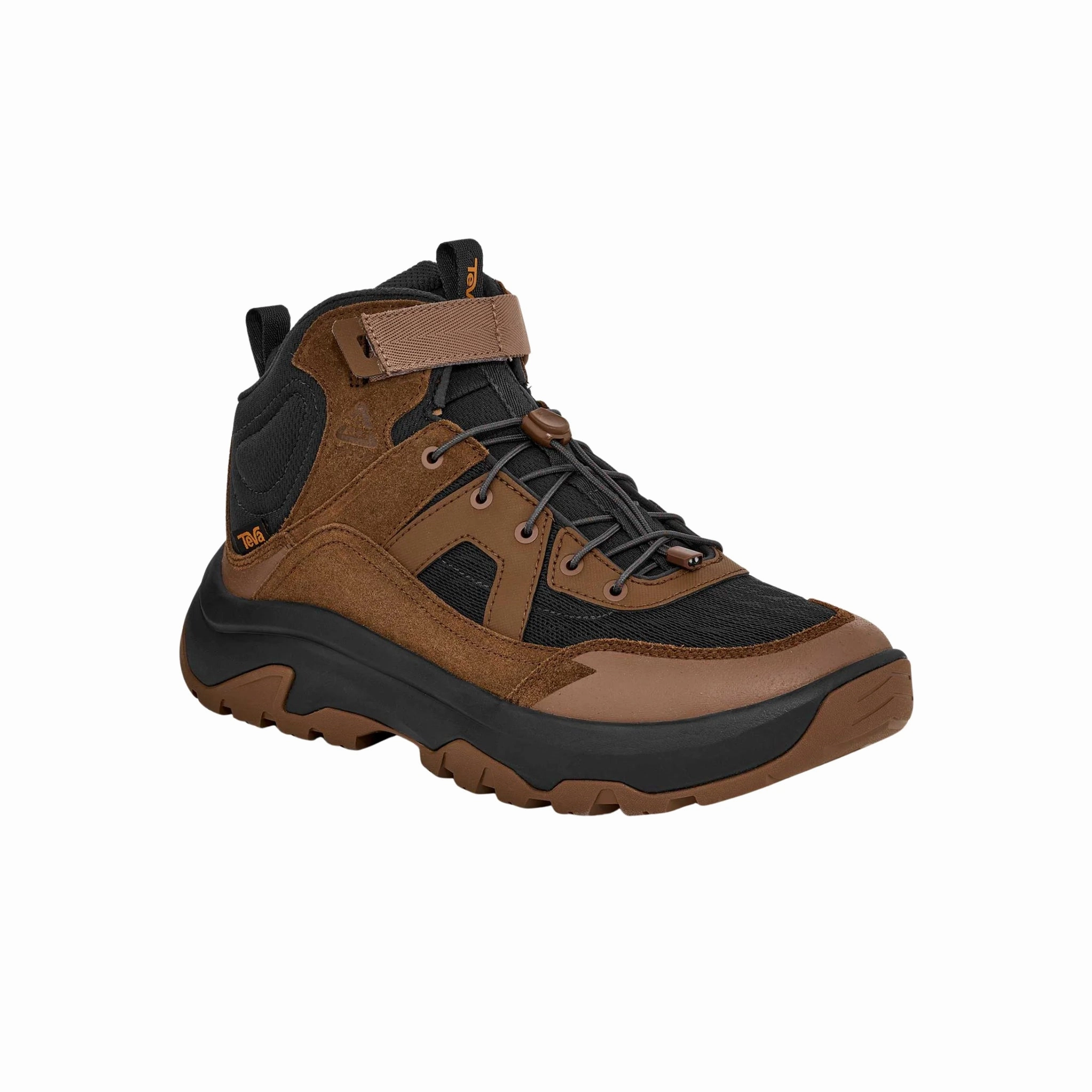 Pull on Teva Men's Hurricane Daybreaker Mid Waterproof Hiking Boots - Phantom/ Bison