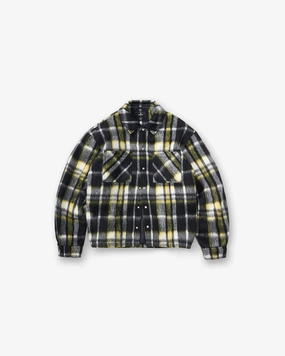 Textured Overshirt - Jet Black Sweat-Absorbing Seasonal Essential