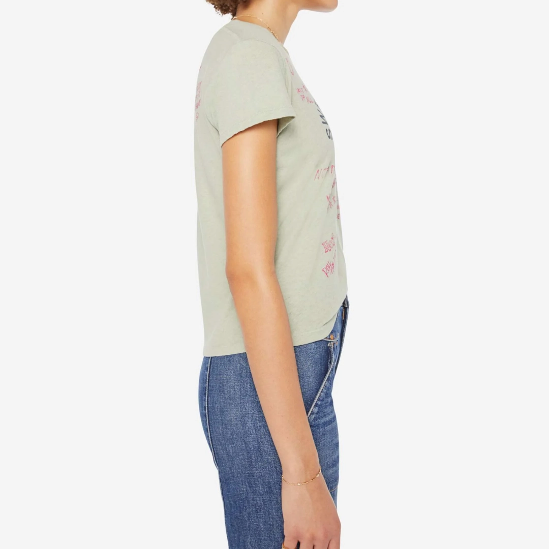 FlatlockStitching HighElasticity The Sinful Tee (Sweet and Sour Apples)