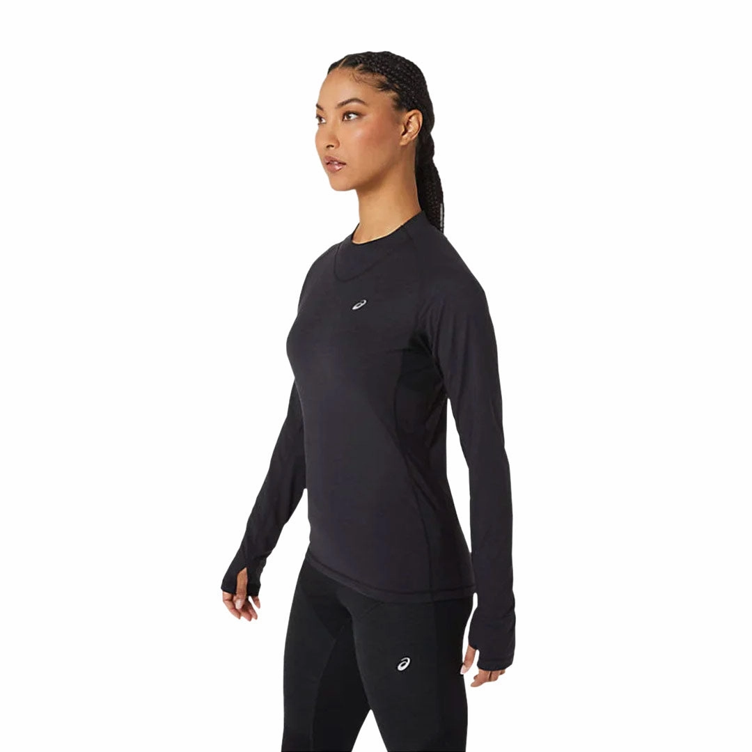 Snap Closures BondedSeams Asics - Women's Winter Run Long Sleeve Shirt (2012C387 001)