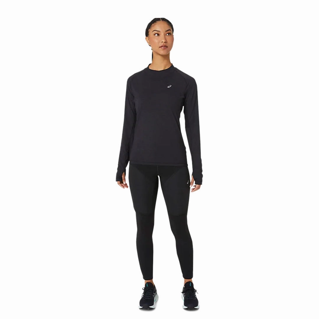 Asics - Women's Winter Run Long Sleeve Shirt (2012C387 001) Anti Pilling Surface Treatment