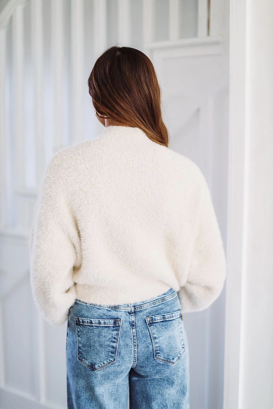 Not So Simple Knit Bow Top - Taupe CollapsibleFrame