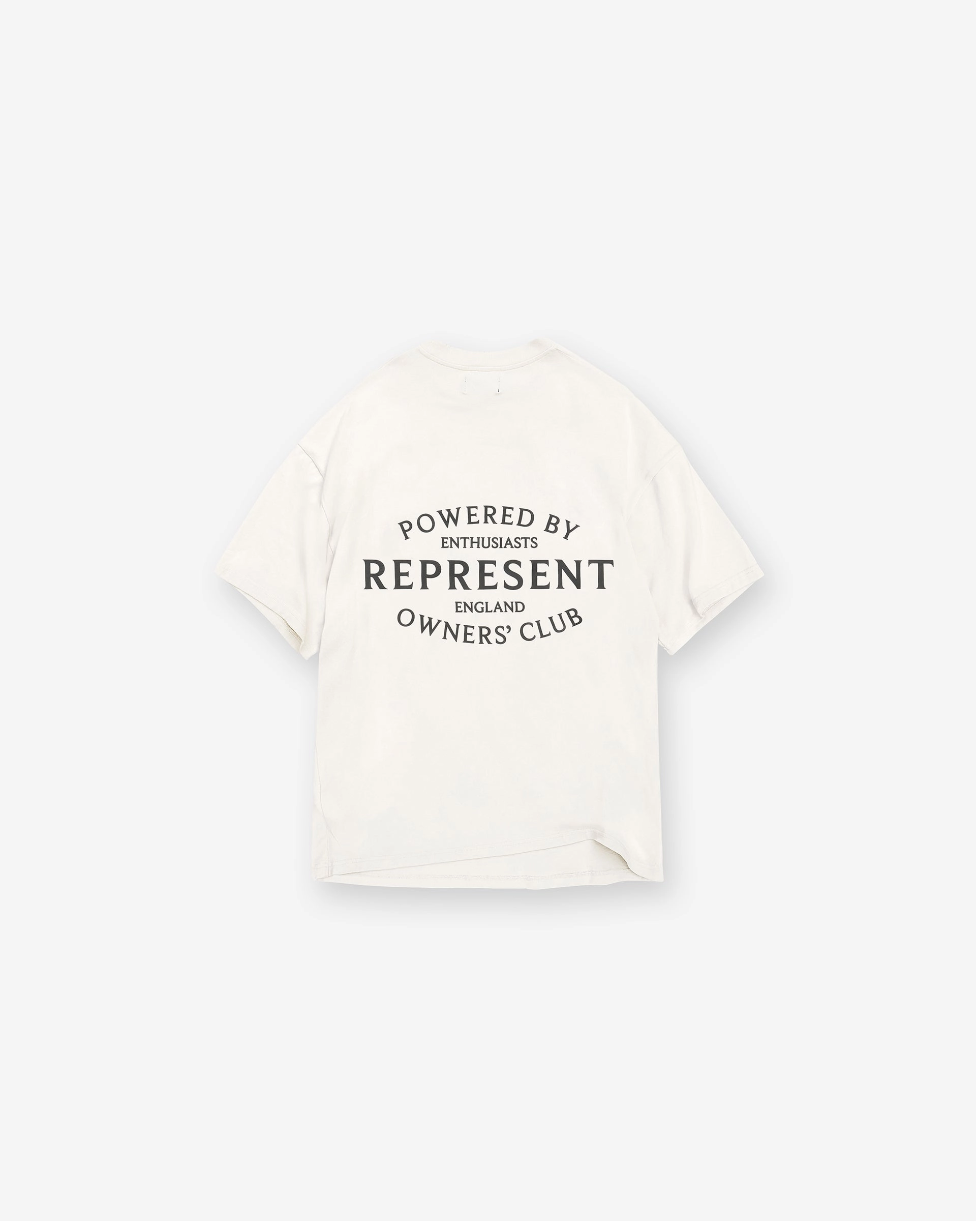 Casual Choice Represent Owners Club Stamp T-Shirt - Flat White