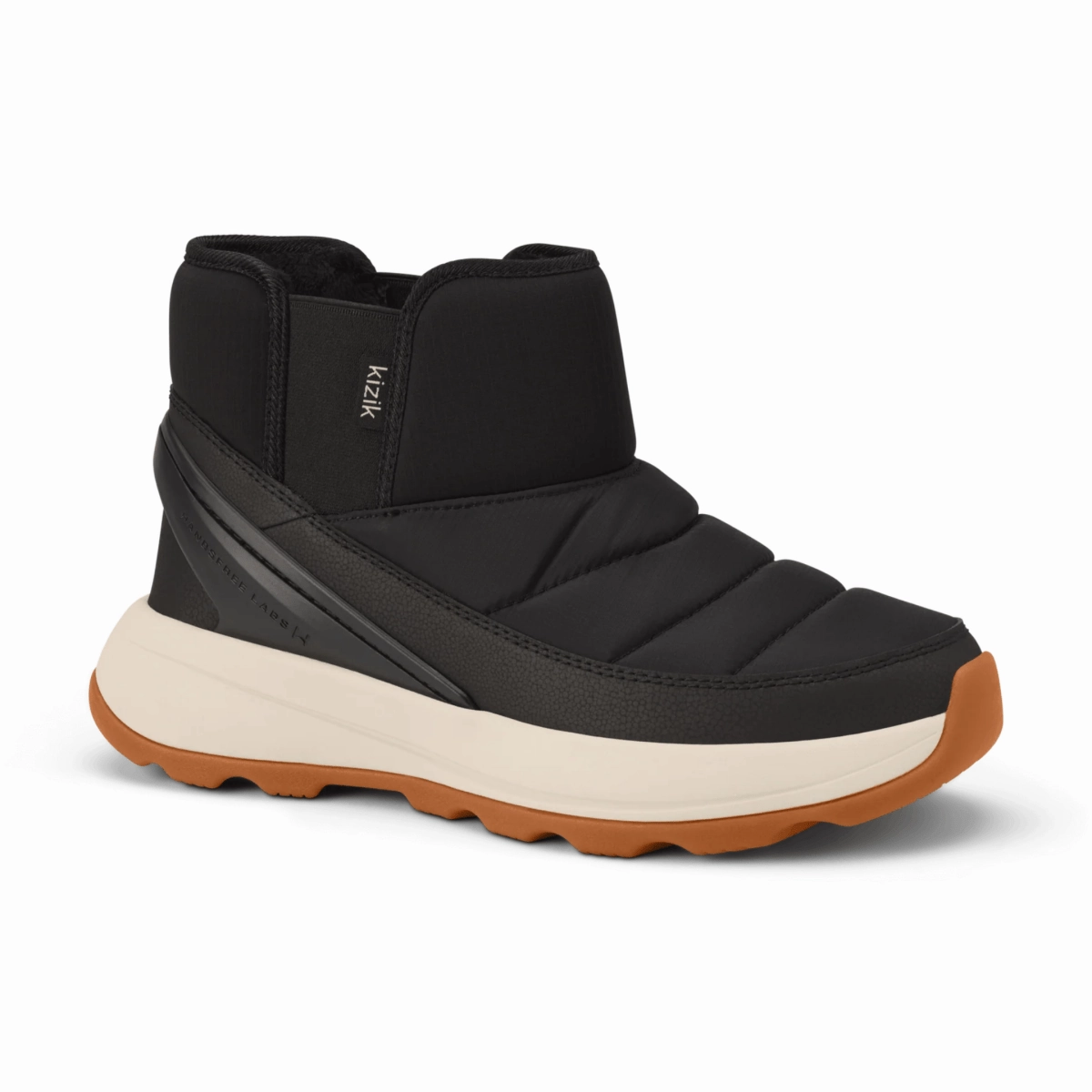 Kizik Women's Juno 2 Low Black/Whitecap Grey Dynamic Cushioning Built Tough