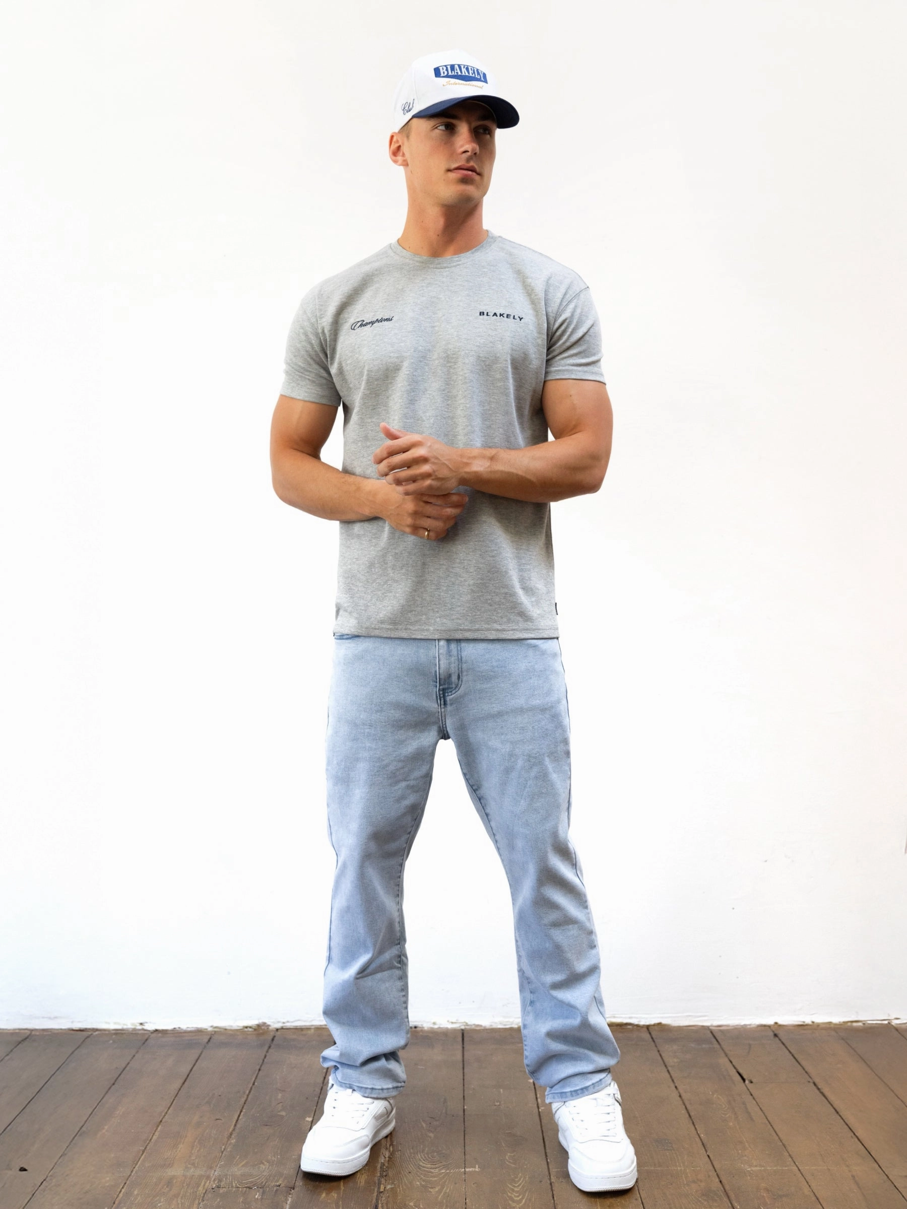 Outdoor Style Trend Champions Legacy Relaxed T-Shirt - Marl Grey