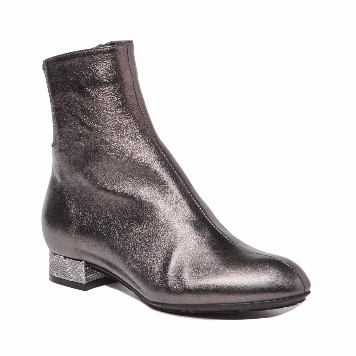 Brown Earth Thierry Rabotin Women's Naxos Charcoal Metallic/Snake