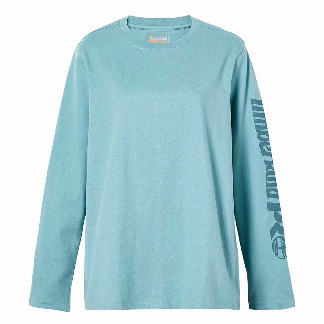 Timberland Pro - Women's Cotton Core Long Sleeve T-Shirt (TB0A6D8JDR5) Travel Street Style Temperature Regulating Fill