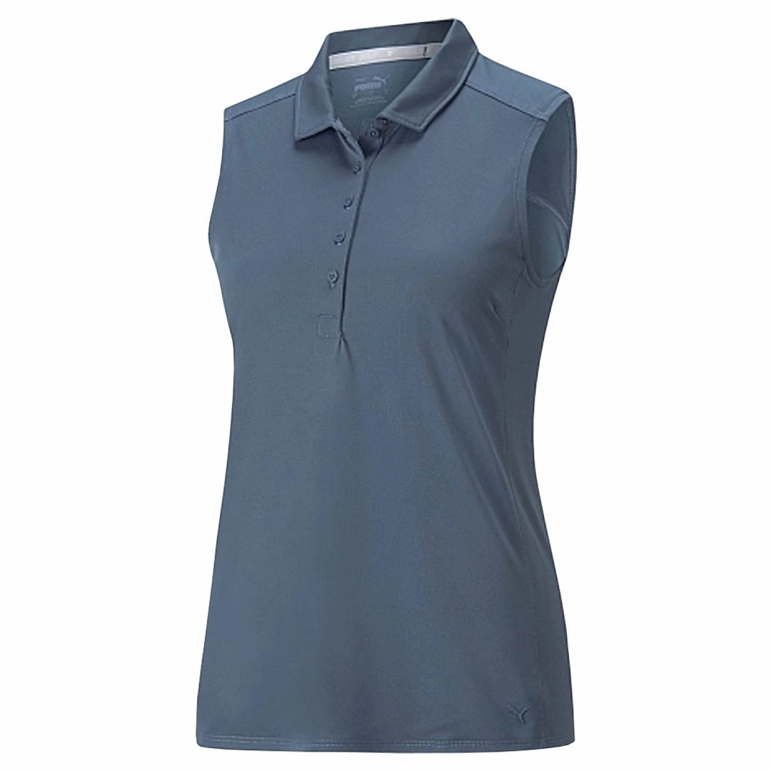 Minimalist Design Puma - Women's Gamer Sleeveless Polo (532990 15)