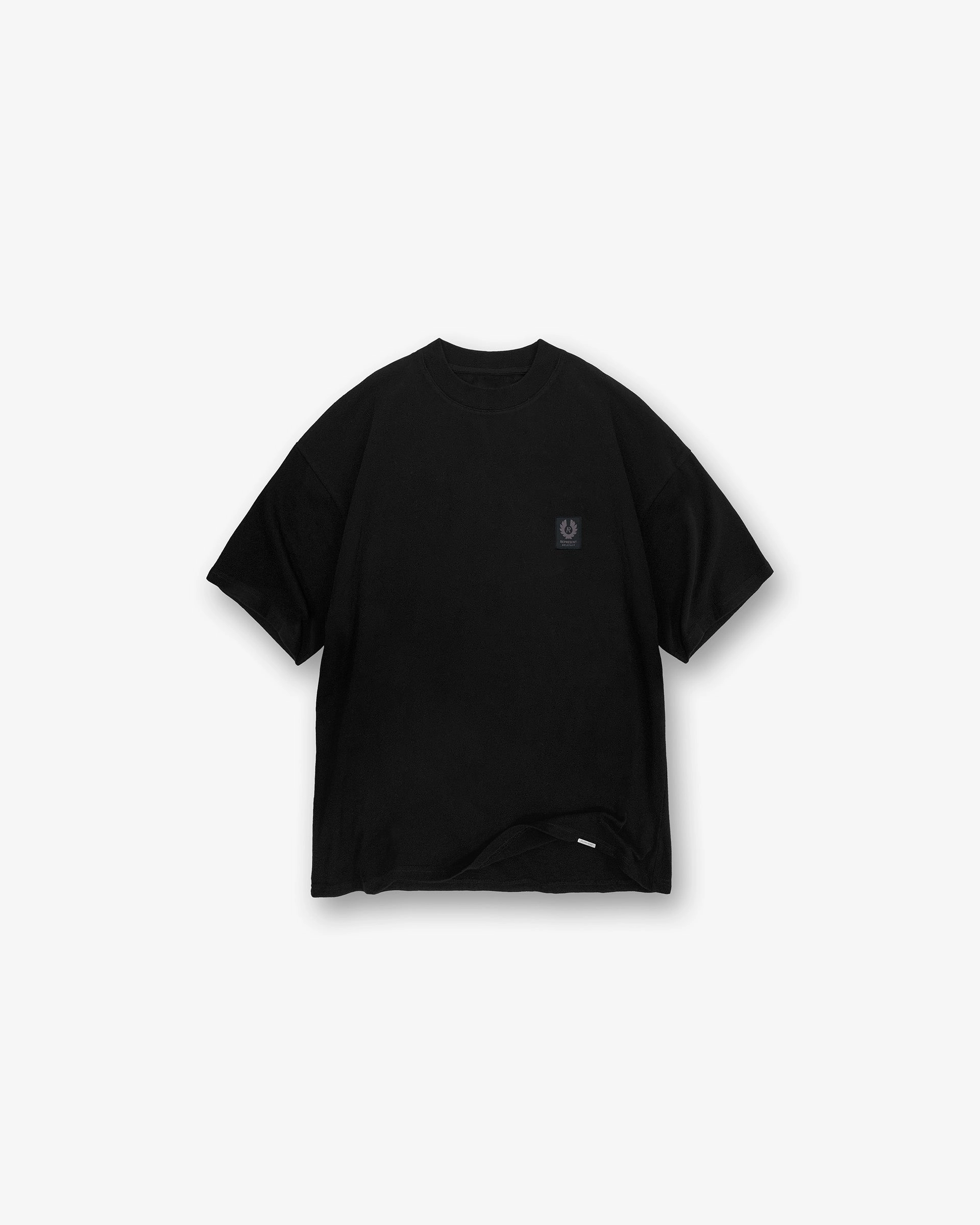 Represent X Belstaff Patch T-Shirt - Black SunProtectionFabric