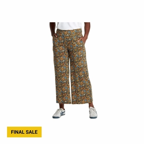 Casual Essentials Toad & Co Women's Chaka Pull On Pant - Black Ditsy Print