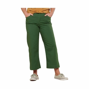 Toad & Co Women's Earthworks Wide Leg Pant - Pasture WaterRepellent All Season Wear