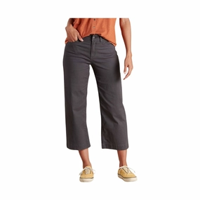 Toad & Co Women's Earthworks Wide Leg Pant - Soot Weekend Wear