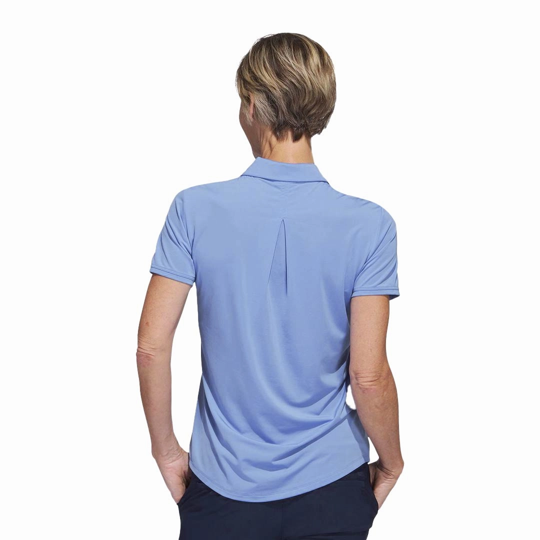 adidas - Women's Ultimate365 Solid Golf Polo (HS2463) Magnetic Closure Option