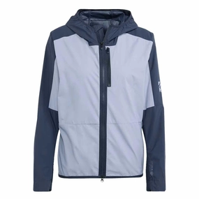 Cold Day Look DoubleLayeredHem adidas - Women's Five Ten Wind Jacket (HT9609)