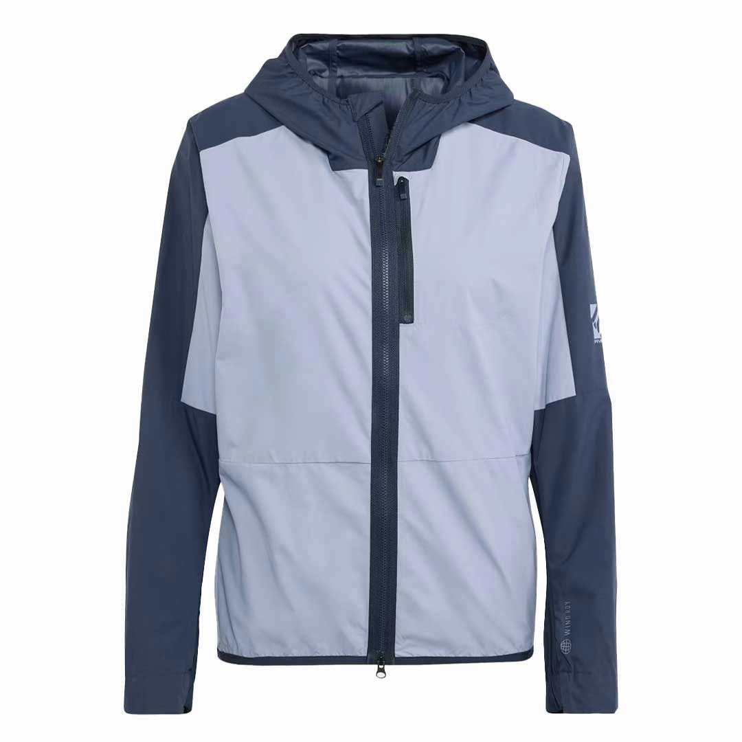 Cold Day Look DoubleLayeredHem adidas - Women's Five Ten Wind Jacket (HT9609)