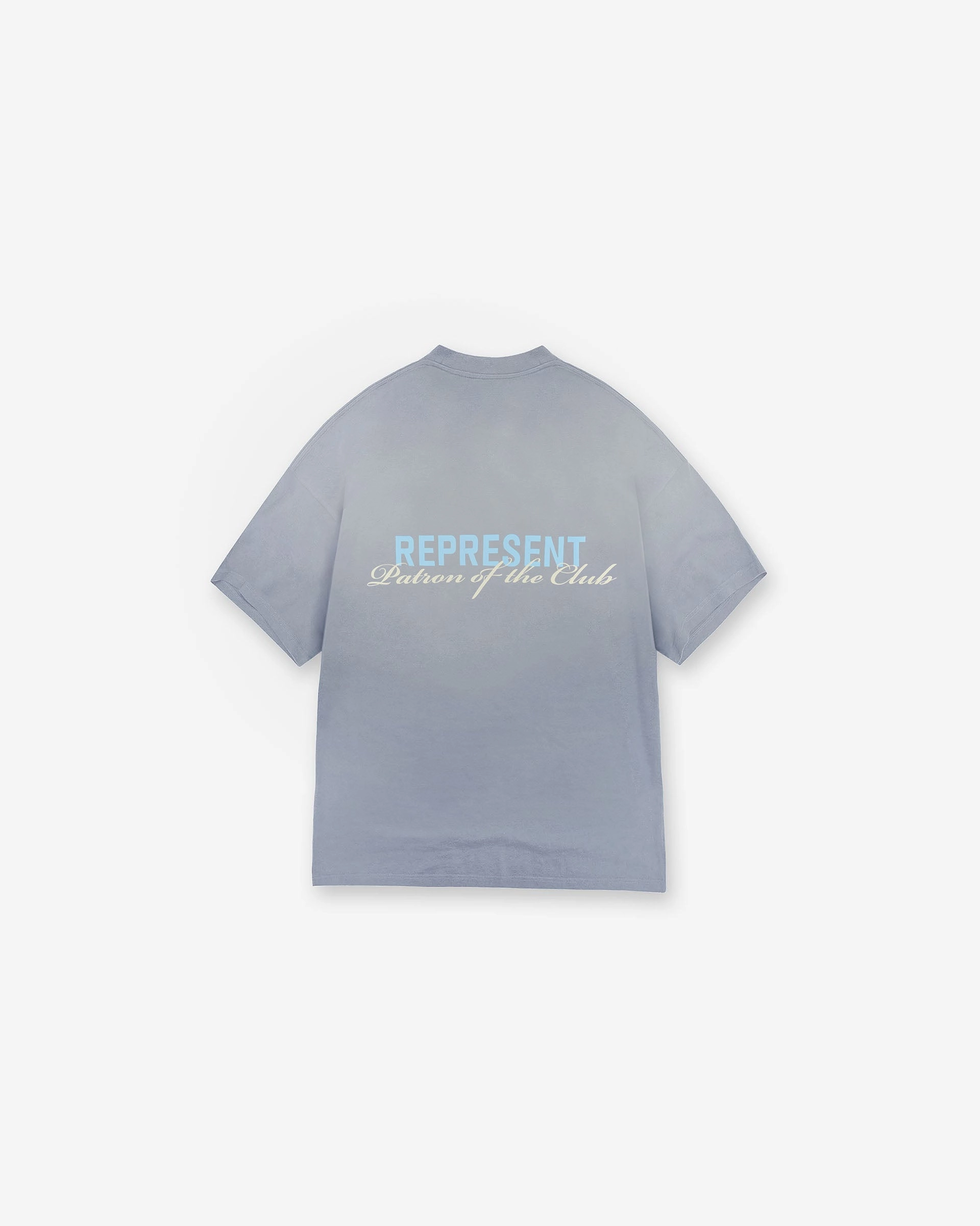 High-End Quality Pocket Detailing Patron Of The Club T-Shirt - Washed Grey
