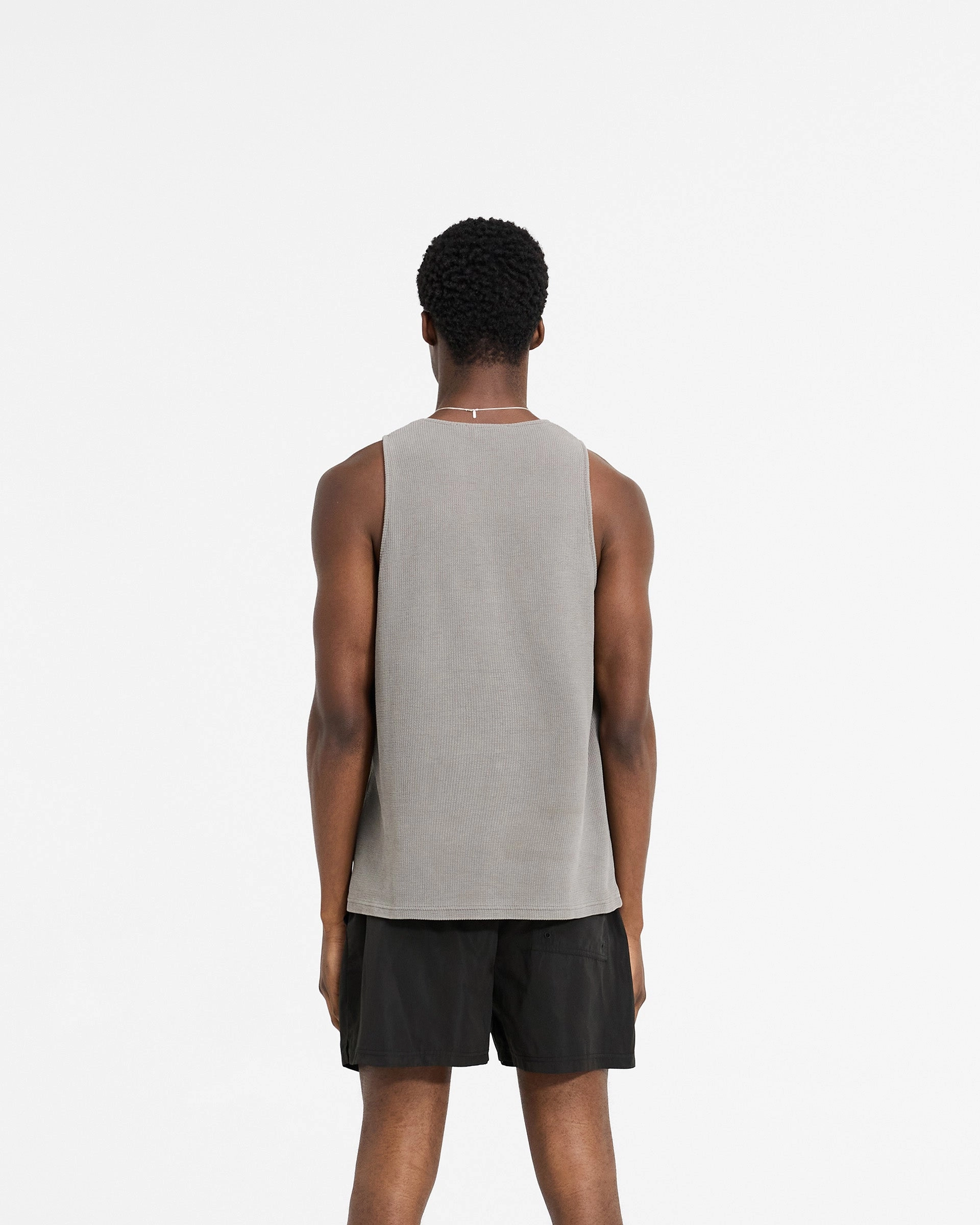 Smart Fashion Comfy Fit Waffle Vest - Ultimate Grey