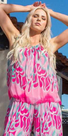 Airflow Ventilation Turbinio Silk Tank & Pant Set