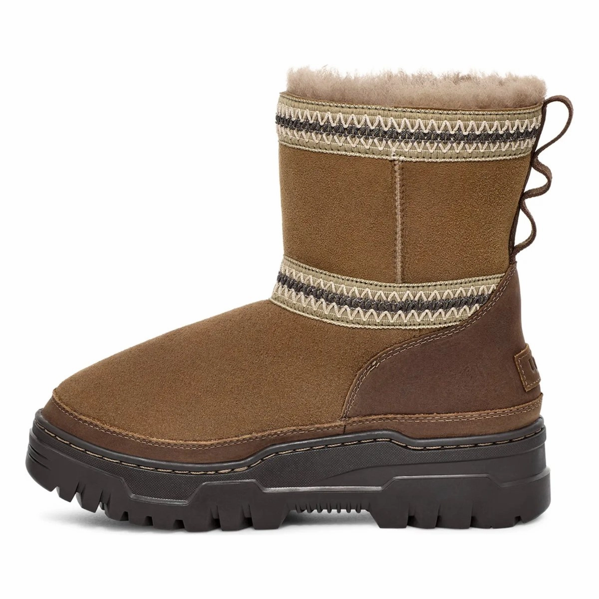Dance Edge Anti-bacterial UGG Women's Classic Mini TrailGazer Hickory Waterproof