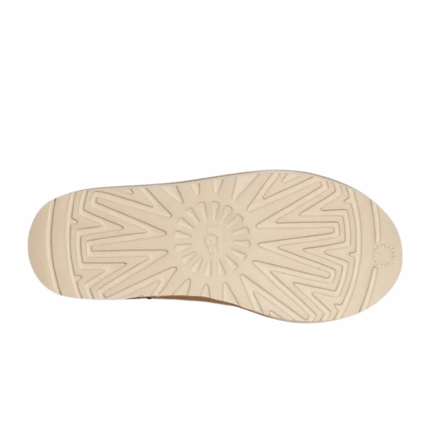 Flexible Material Multi Density Midsole UGG Women's Tasman Slipper Sand/Dark Cherry