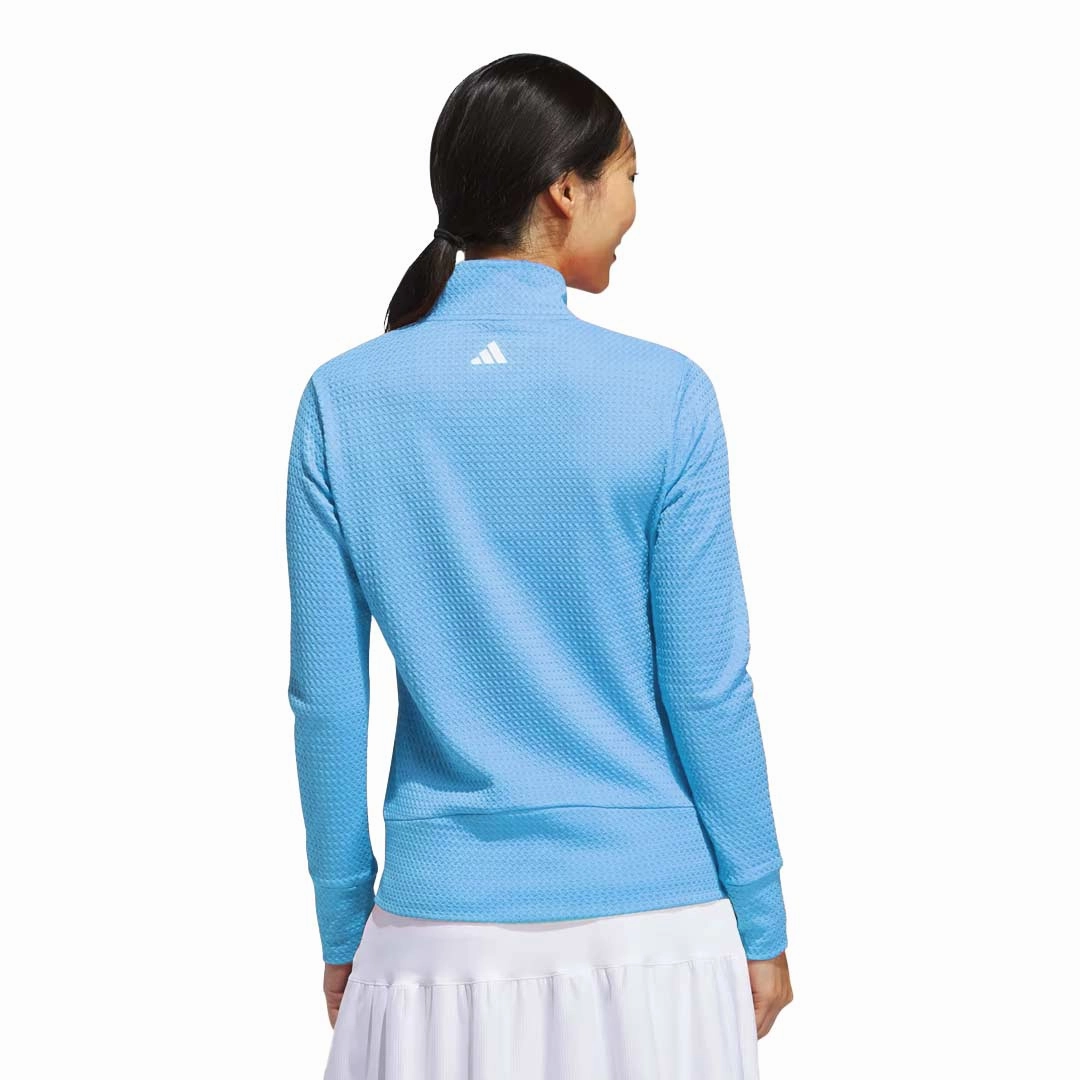 adidas - Women's Ultimate365 Textured Jacket (IN4266) Relaxed Fit Silhouette Breathable Membrane
