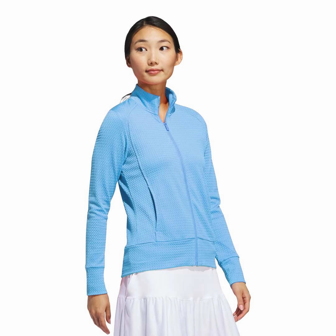 AdjustableHood ModularLayering adidas - Women's Ultimate365 Textured Jacket (IN4266)