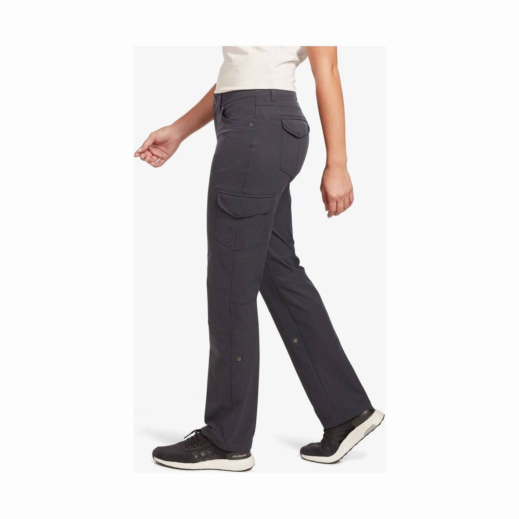 Kuhl Women's Freeflex Roll-Up Pant - Koal Chilly Layering Outdoor Lifestyle