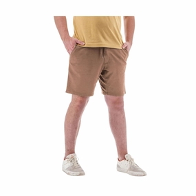 Old Ranch Men's Sprague Pull On Knit Shorts - Clove construction work