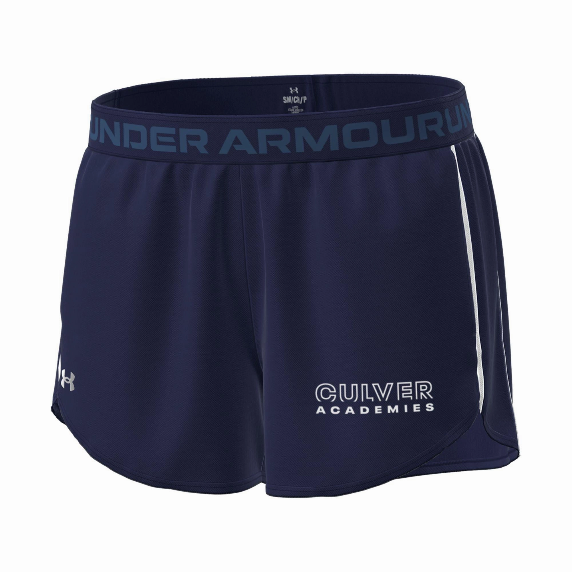 Under Armour Women's Play Up Short- Navy plus-size choice