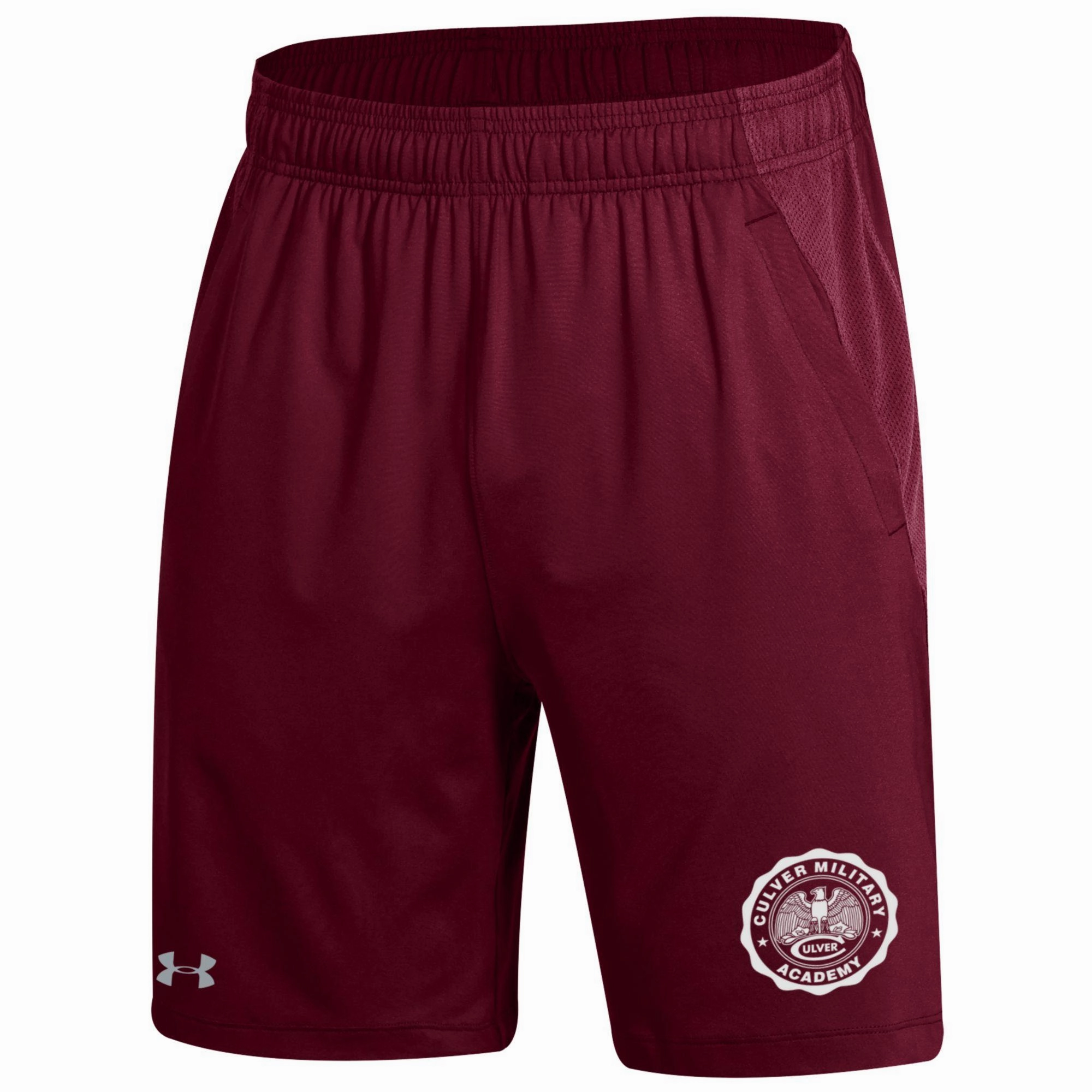All Fit Under Armour Mens Culver Seal Tech Short - Maroon