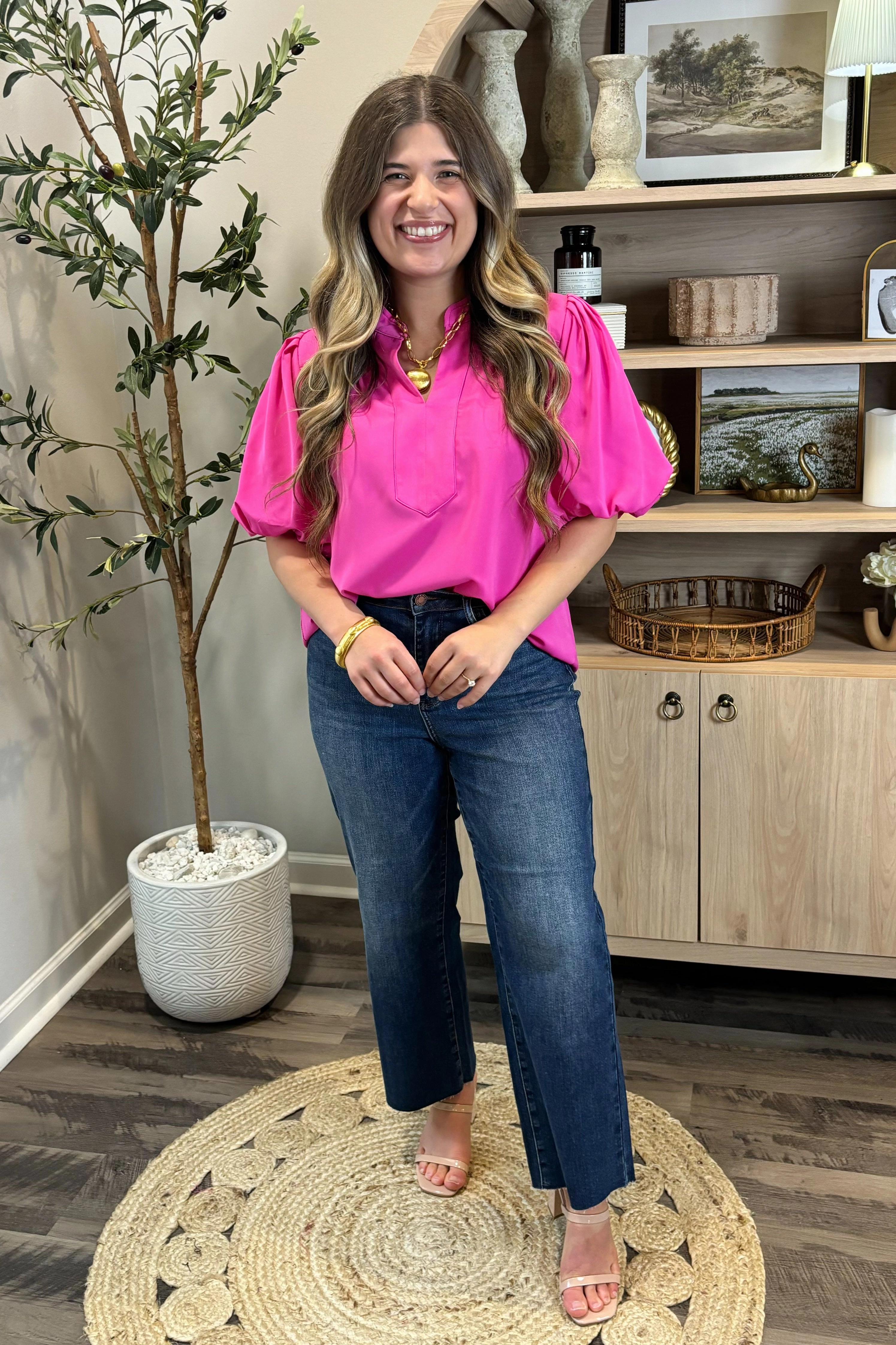 Upstate Getaway Puff Sleeve Top *More Colors* Petal Sleeve Architecture