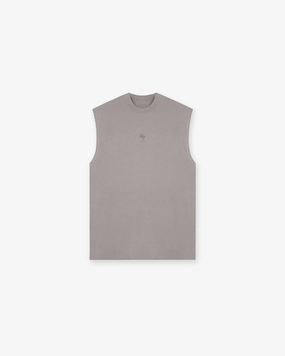 247 Oversized Tank - Cinder perfect for all-day wear