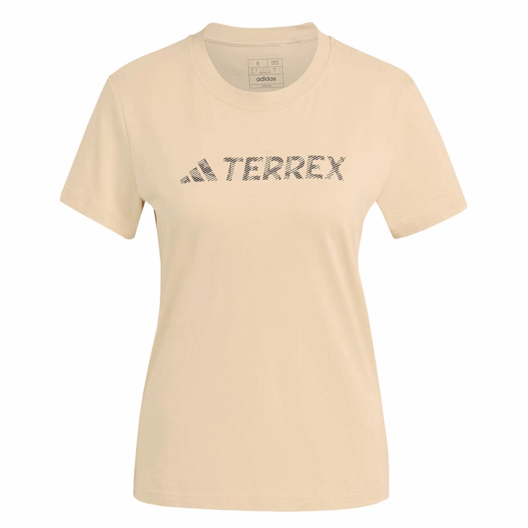 adidas - Women's Terrex Classic Logo T-Shirt (HZ1393) Basic Travel Fit