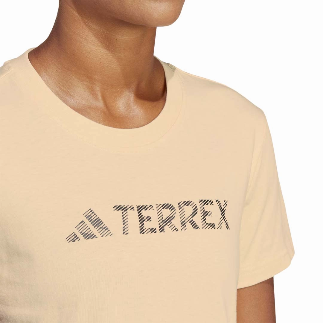 Multi Pocket Design Aramid Fiber Blend adidas - Women's Terrex Classic Logo T-Shirt (HZ1393)