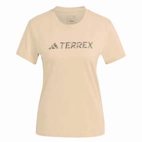 adidas - Women's Terrex Classic Logo T-Shirt (HZ1393) Basic Travel Fit