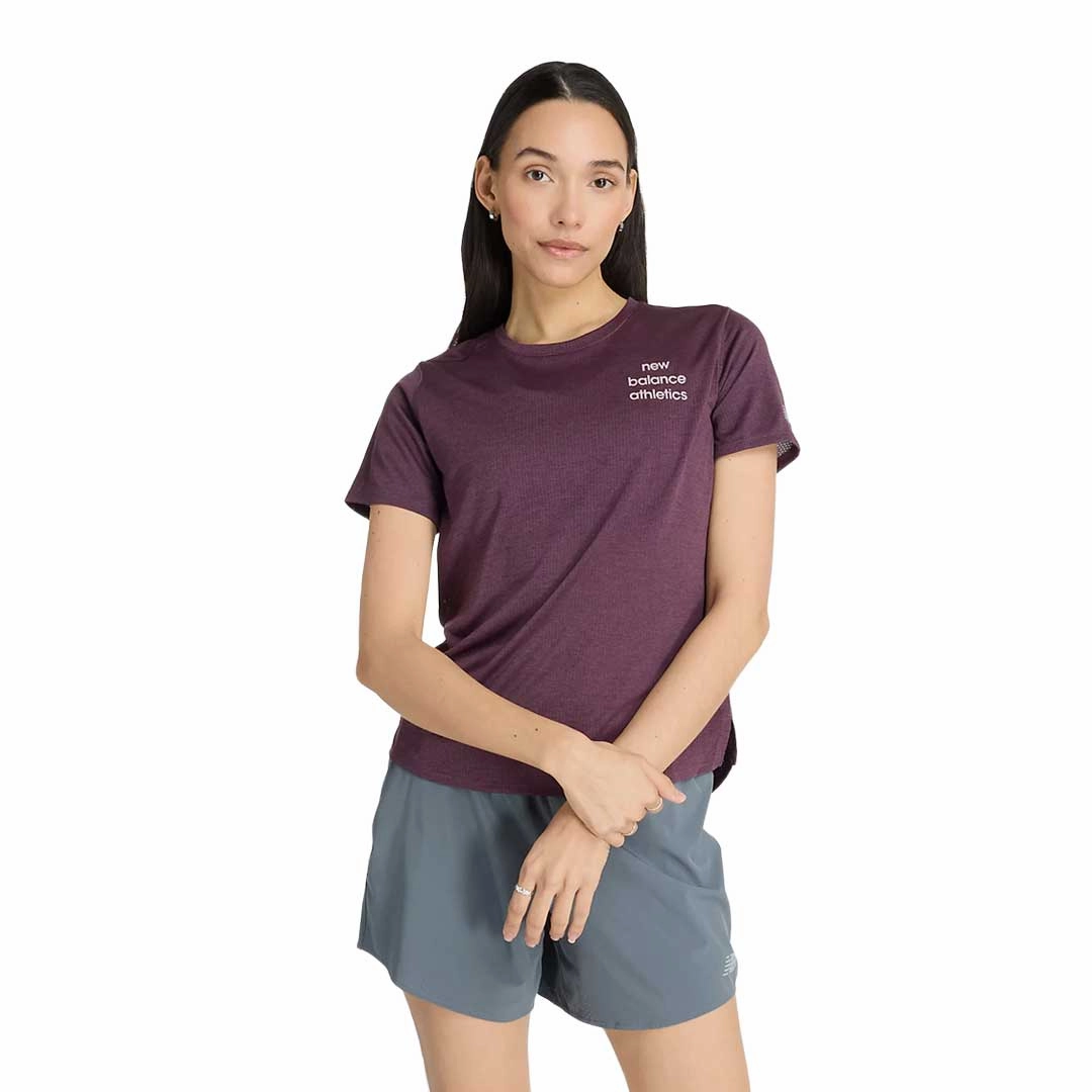 Anti Glare Trim New Balance - Athletics Graphics T-Shirt (WT43205 PUB)